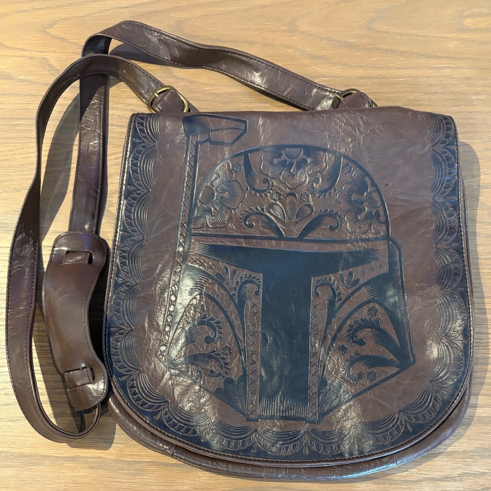 Loungefly Boba Fett Cross Body Bag with matching wallet